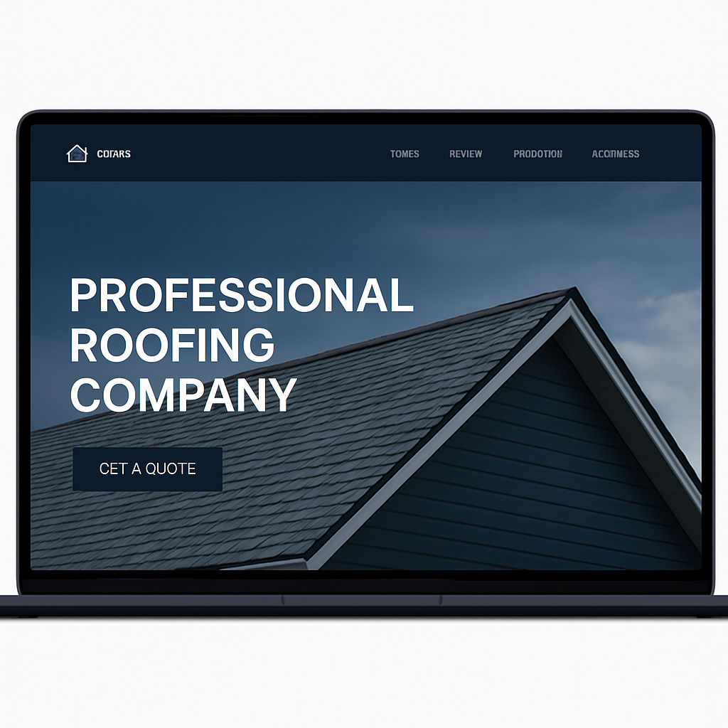Summit Roofing Co. website redesign